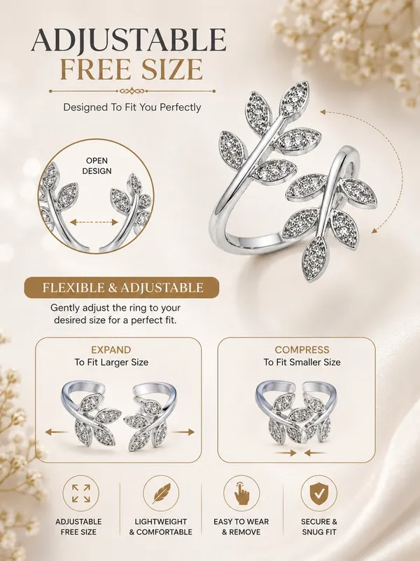 AD_Leaf_Ring_for_Women_–_Silver_Finish_Adjustable_Free_Size_Ring_with_Premium_AD_Stones