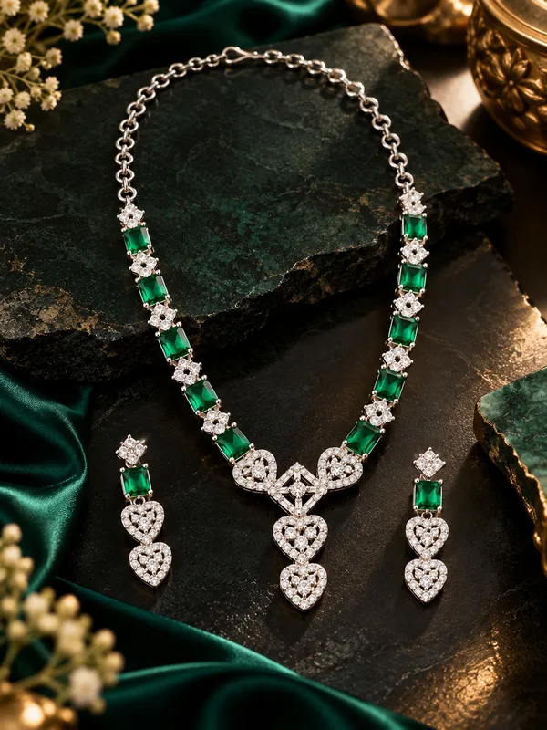 AD_Stone_Green_Stone_Necklace_Set_with_Matching_Earrings