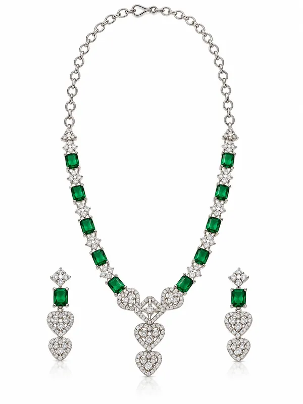 AD_Stone_Green_Stone_Necklace_Set_with_Matching_Earrings