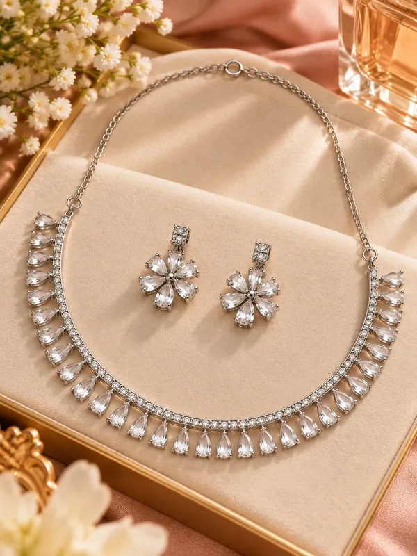 AD_Stone_Teardrop_Necklace_Set_with_Matching_Earrings
