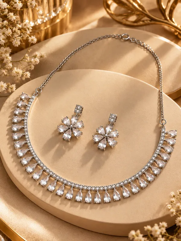 AD_Stone_Teardrop_Necklace_Set_with_Matching_Earrings