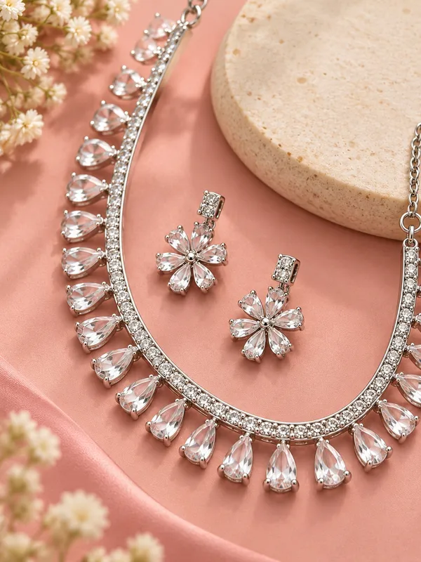 AD_Stone_Teardrop_Necklace_Set_with_Matching_Earrings