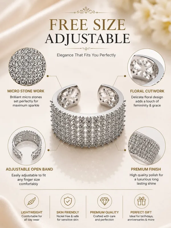 Adjustable_Silver-Tone_AD_Stone_Open_Cuff_RING