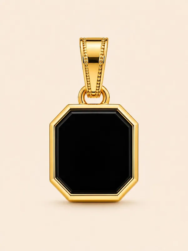 Black_Onyx_Octagon_Pendant_with_Premium_Gold_Finish_–_Elegant_Unisex_Statement_Pendant