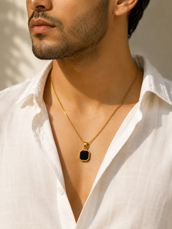 Black_Onyx_Octagon_Pendant_with_Premium_Gold_Finish_–_Elegant_Unisex_Statement_Pendant