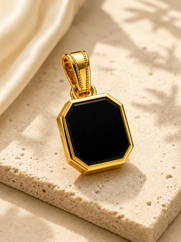 Black_Onyx_Octagon_Pendant_with_Premium_Gold_Finish_–_Elegant_Unisex_Statement_Pendant