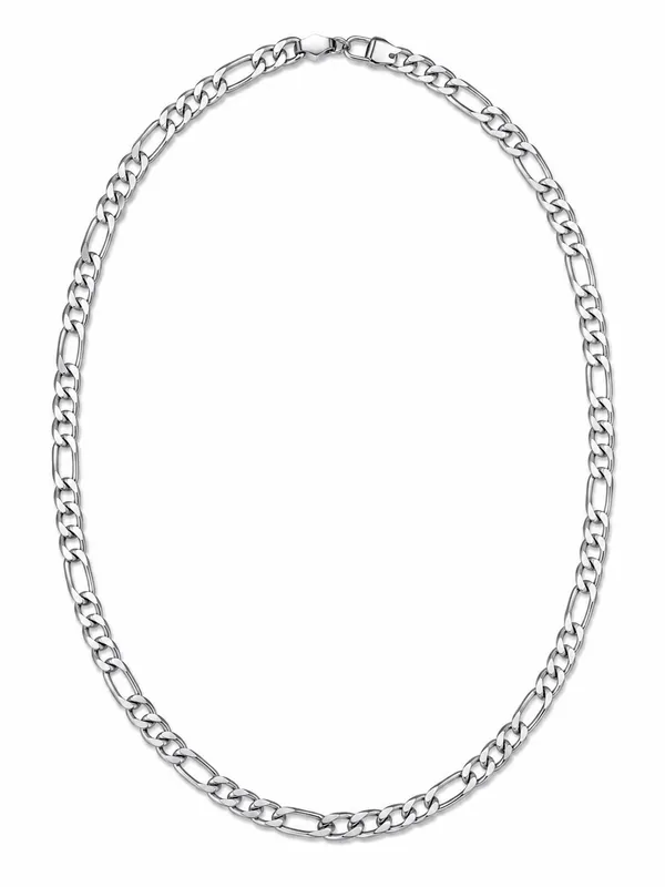 Chrome_Figaro_Chain_–_22_Inch