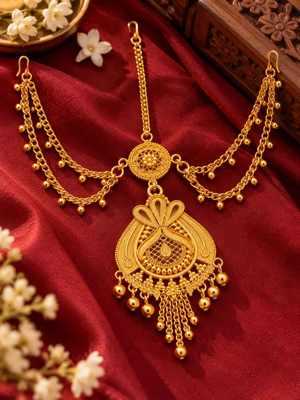 Damdi_Tika_Matha_Patti_Gold_Tone_Traditional_Ethnic_Forehead_Jewellery