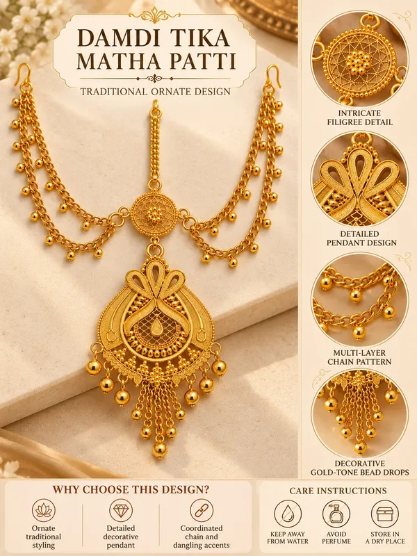 Damdi_Tika_Matha_Patti_Gold_Tone_Traditional_Ethnic_Forehead_Jewellery