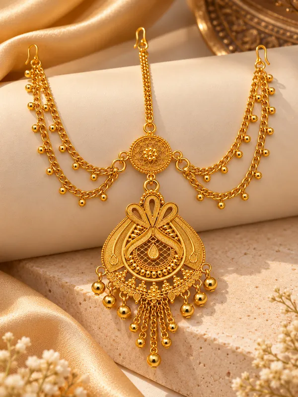 Damdi_Tika_Matha_Patti_Gold_Tone_Traditional_Ethnic_Forehead_Jewellery