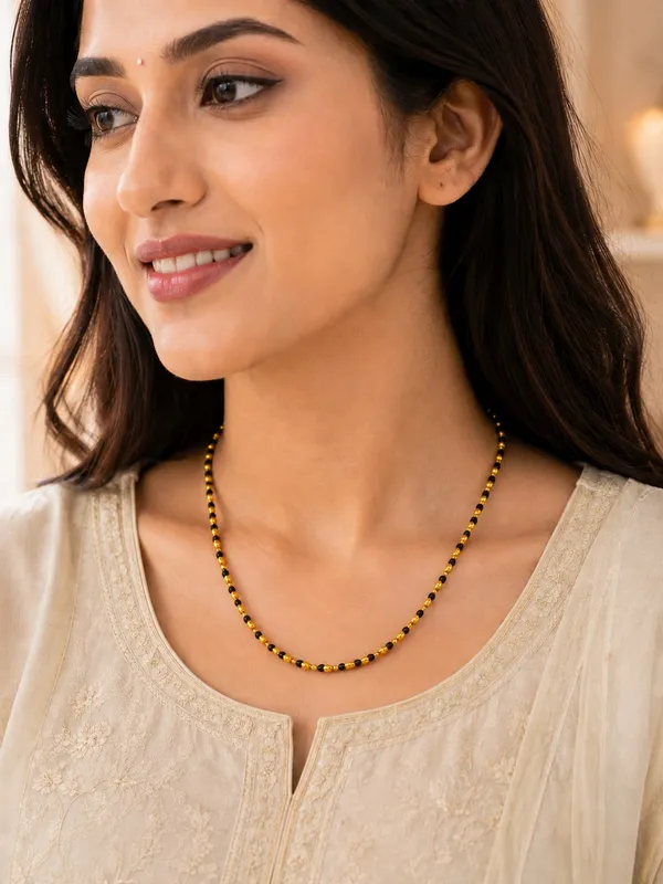 Elegant_Gold_&_Black_Bead_Mala_–_18_Inch_Traditional_Necklace