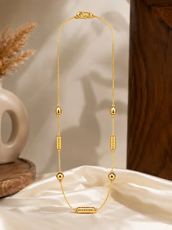 Elegant_One_Gram_Gold_Plated_Beaded_Chain_18_INCH