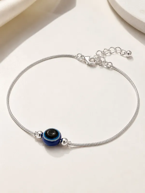 Elegant_Silver_Plated_Evil_Eye_Anklet_Set_of_2
