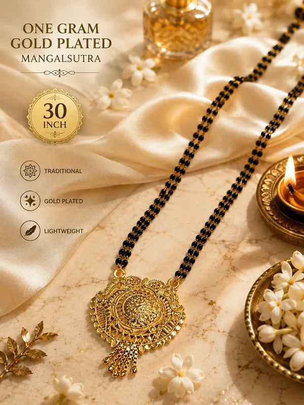 Elegant_Temple_Design_Double_Black_Bead_Mangalsutra