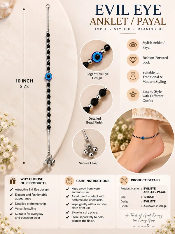 Evil_Eye_Anklet_/_Payal_–_10_Inch
