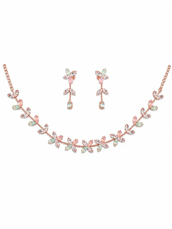 Floral_Crystal_Necklace_Set_with_Matching_Earrings