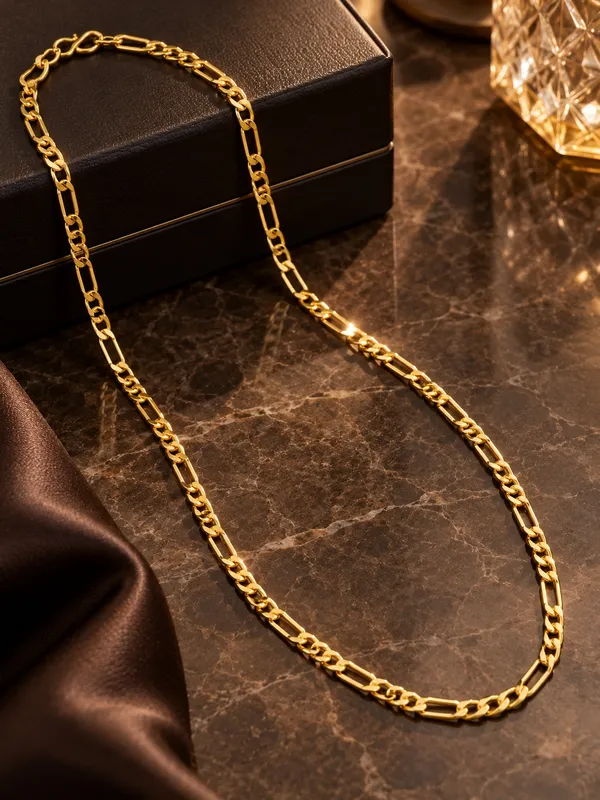 Gold_Plated_Classic_Link_Chain_–_20_Inch_with_S-Type_Hook