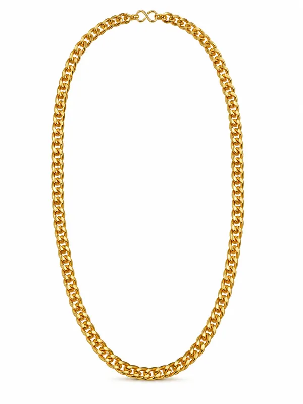 Gold_Plated_Curb_Link_Chain_for_Men_–_20_Inch