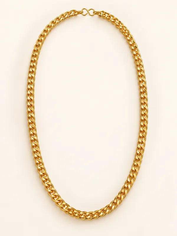 Gold_Plated_Curb_Link_Chain_for_Men_–_20_Inch