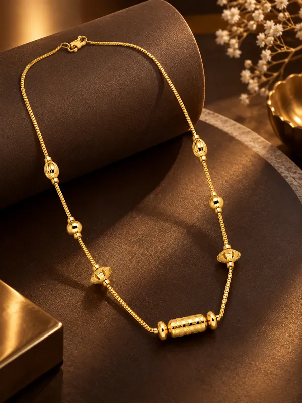 Gold_Plated_Ornamental_Chain_-_18_Inch