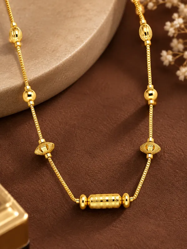 Gold_Plated_Ornamental_Chain_-_18_Inch