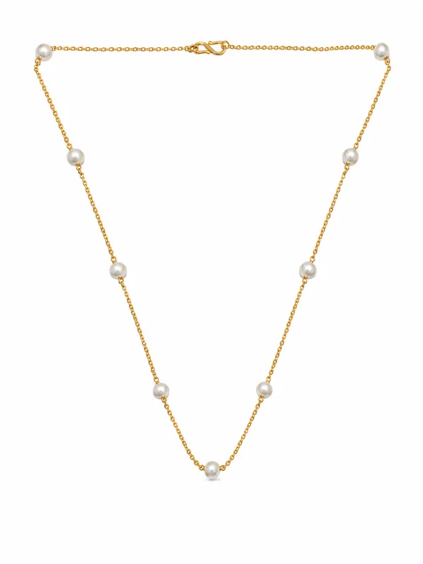 Gold_Plated_Pearl_Chain_18_Inch_with_S-Type_Hook