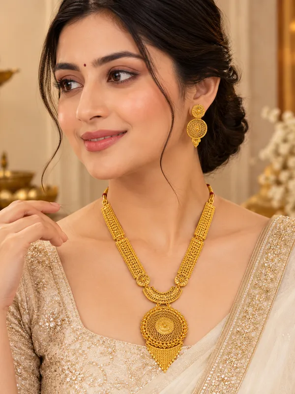 Gold_Plated_Traditional_Necklace_Set_with_Matching_Earrings_for_Women