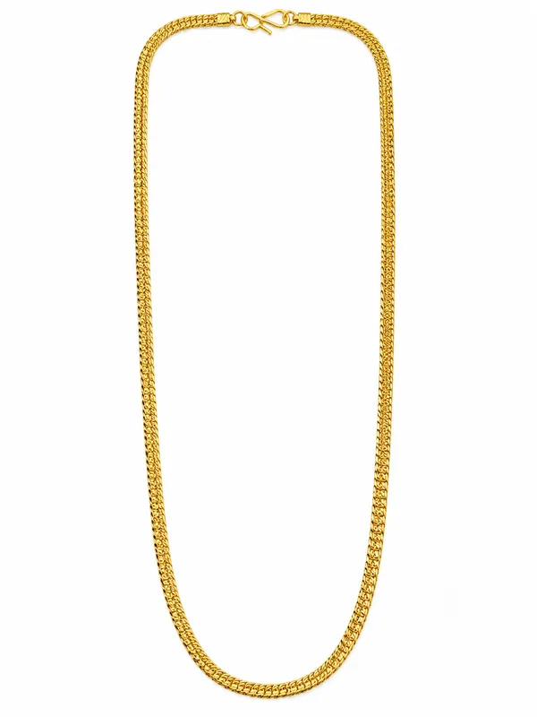 Gold_Plated_Woven_Chain_for_Men_–_20_Inch