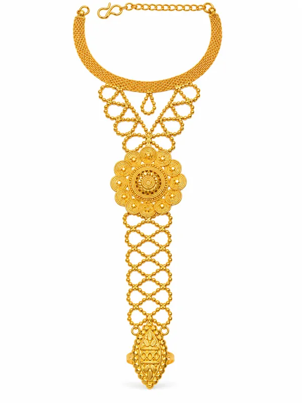 Gold_Tone_Traditional_Hathphool_Hand_Harness