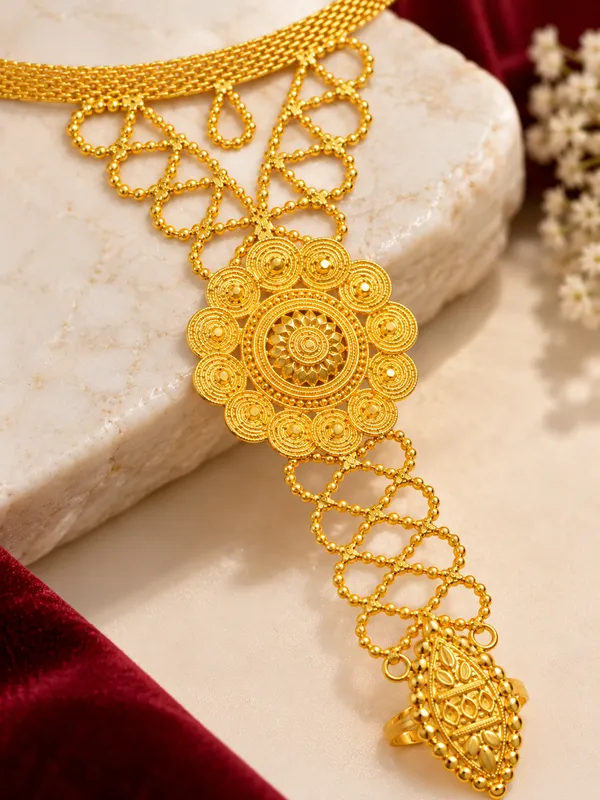 Gold_Tone_Traditional_Hathphool_Hand_Harness