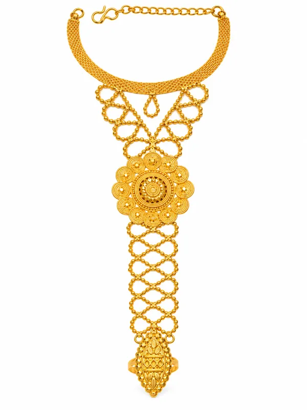 Gold_Tone_Traditional_Hathphool_Hand_Harness