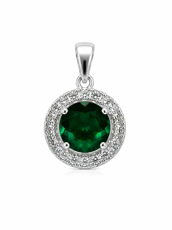 Green_AD_Stone_Round_Pendant