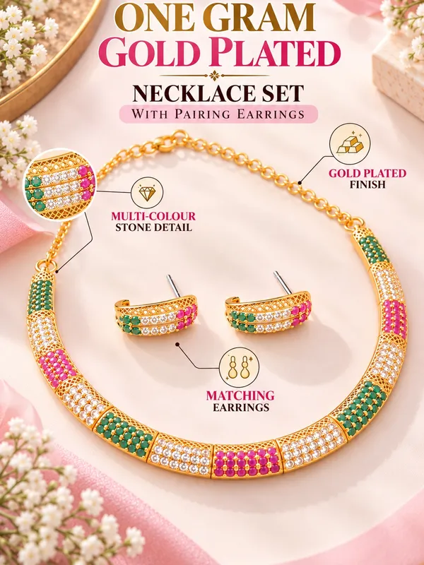 One_Gram_Gold_Plated_Multicolour_Stone_Necklace_Set_with_Pairing_Earrings