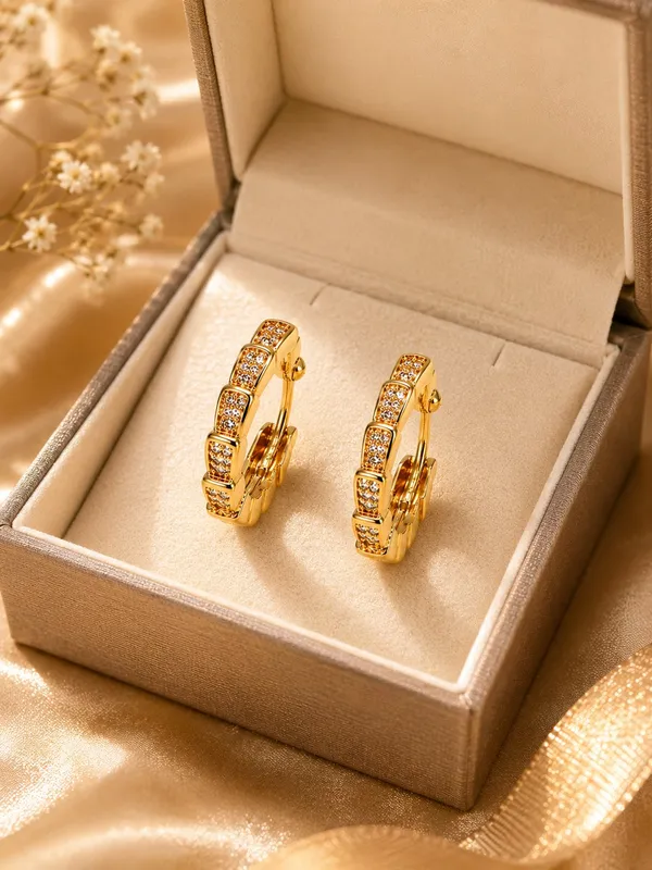 One_Gram_Gold_Plated_Stone_Studded_Hoop_Earrings