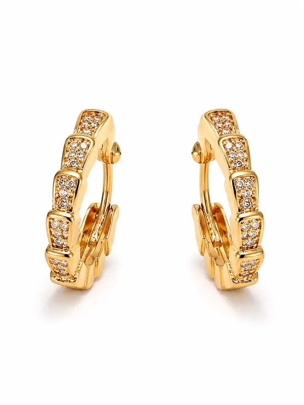 One_Gram_Gold_Plated_Stone_Studded_Hoop_Earrings