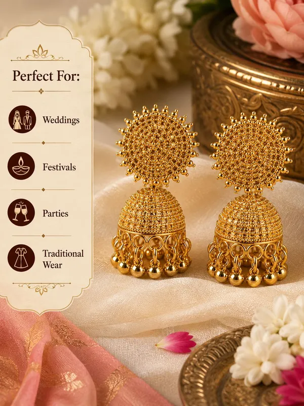 One_Gram_Gold_Plated_Traditional_Dome_Jhumki_Earrings