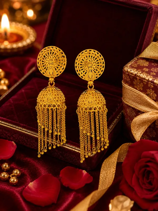 One_Gram_Gold_Plated_Traditional_Jhumki_Earrings