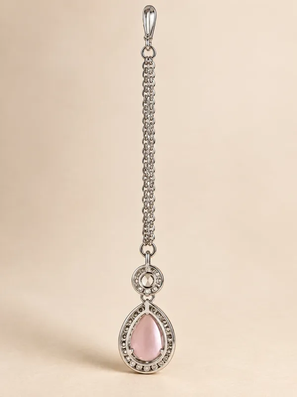 Pink_Crystal_Teardrop_Maang_Tikka