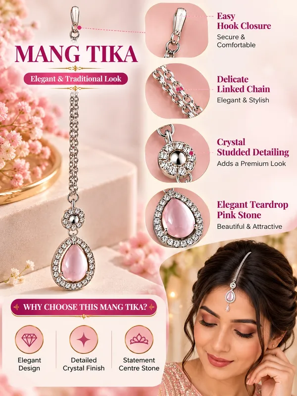 Pink_Crystal_Teardrop_Maang_Tikka