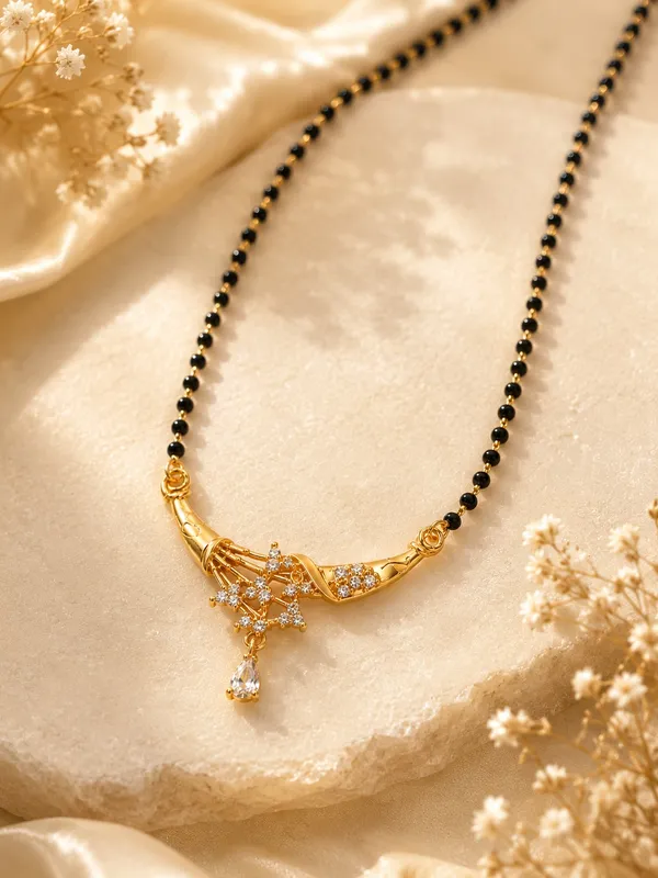 Premium_1_GM_Gold_Plated_CZ_Floral_Mangalsutra_Chain_–_20_Inch_Traditional_Black_Bead_Necklace_with_Elegant_Hanging_Pendant