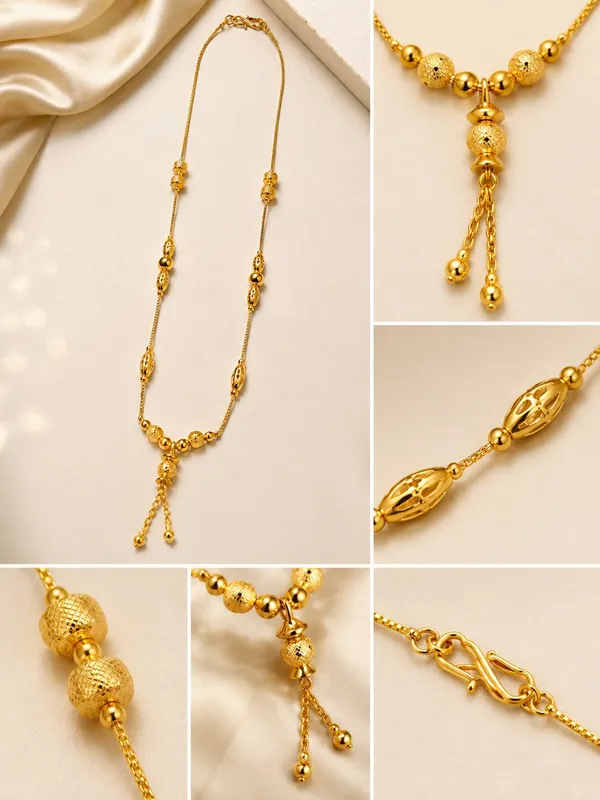 Premium_1_GM_Gold_Plated_Designer_Chain_with_Textured_Beads_&_Stylish_Hanging_Tassel