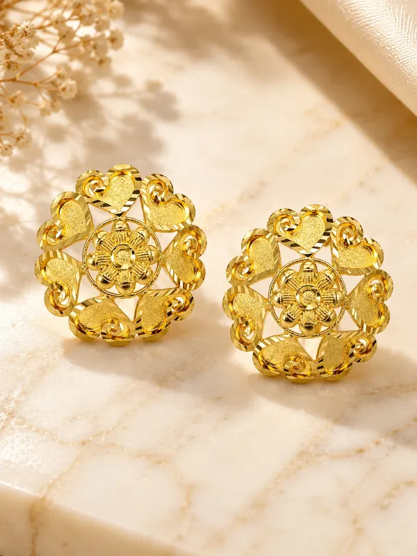 Premium_1_GM_Gold_Plated_Floral_RoundTopsEarrings