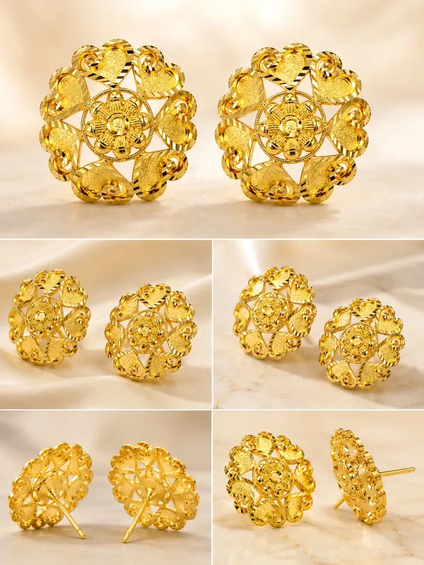 Premium_1_GM_Gold_Plated_Floral_RoundTopsEarrings