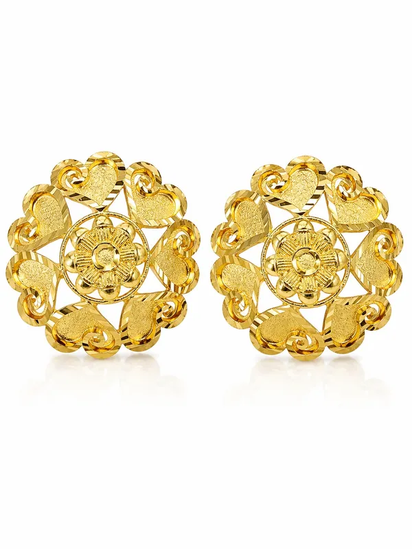 Premium_1_GM_Gold_Plated_Floral_RoundTopsEarrings