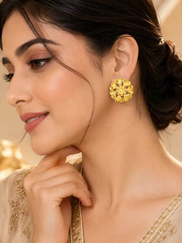 Premium_1_GM_Gold_Plated_Floral_RoundTopsEarrings