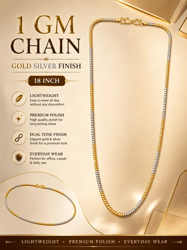 Premium_1_GM_Gold_&_Silver_Finish_Dual_Tone_Chain_–_18_Inch