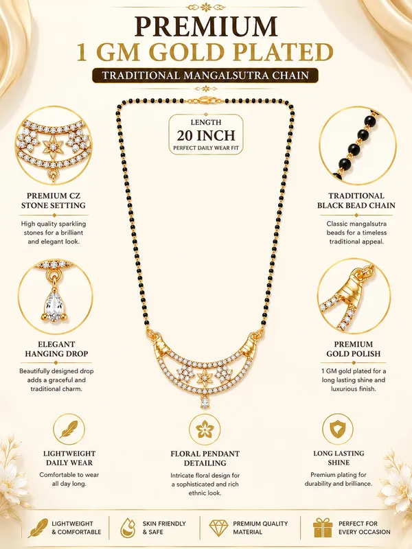 Premium_1_Gram_Gold_Plated_Floral_CZ_Mangalsutra_Chain_–_20_Inch_Traditional_Black_Bead_Necklace_with_Hanging_Drop