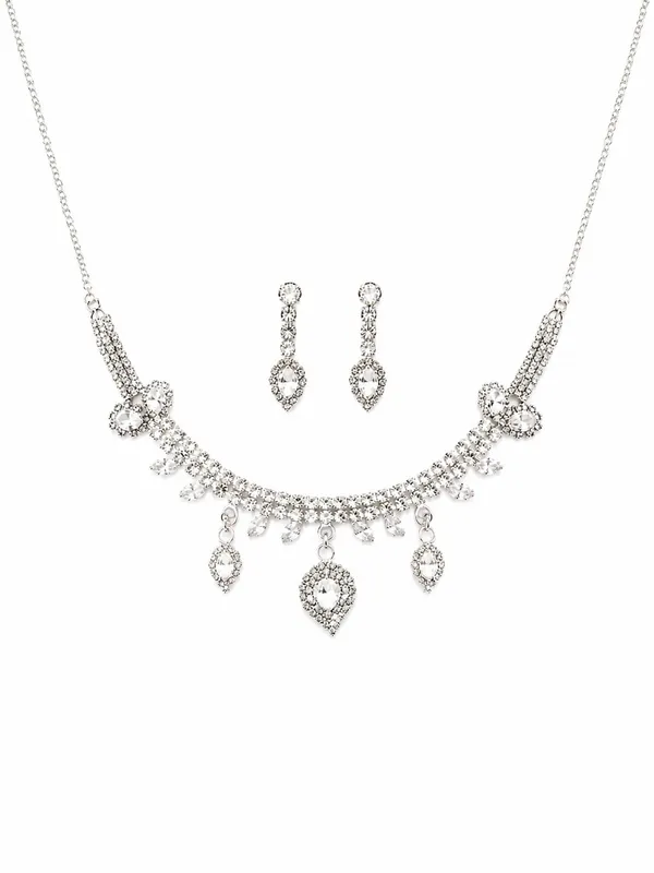 Premium_Crystal_Necklace_Set_with_Matching_Drop_Earrings_–_Silver_Tone