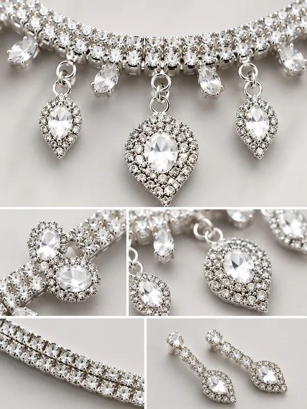 Premium_Crystal_Necklace_Set_with_Matching_Drop_Earrings_–_Silver_Tone