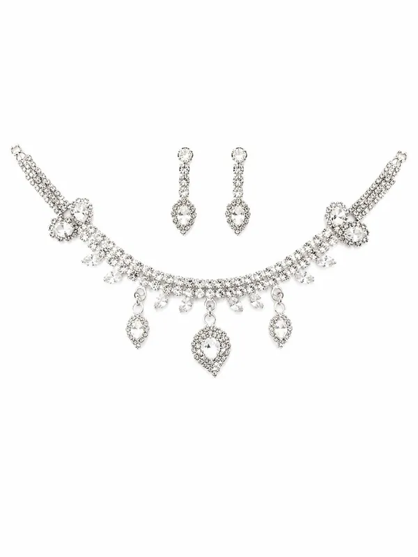 Premium_Crystal_Necklace_Set_with_Matching_Drop_Earrings_–_Silver_Tone